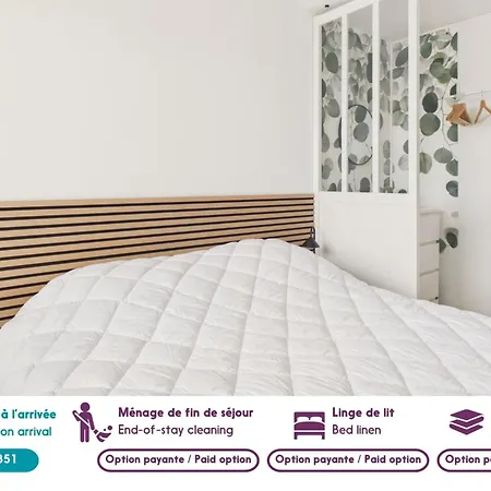 Vue Pour 4 Au Pied De La Apartament Saint-Hilaire-de-Riez